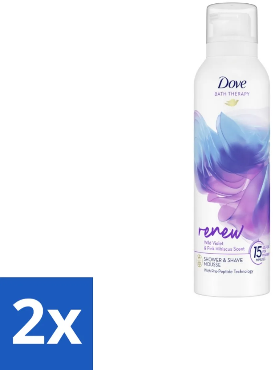 Dove Bath Therapy Renew Douche- & Scheerschuim 400ml