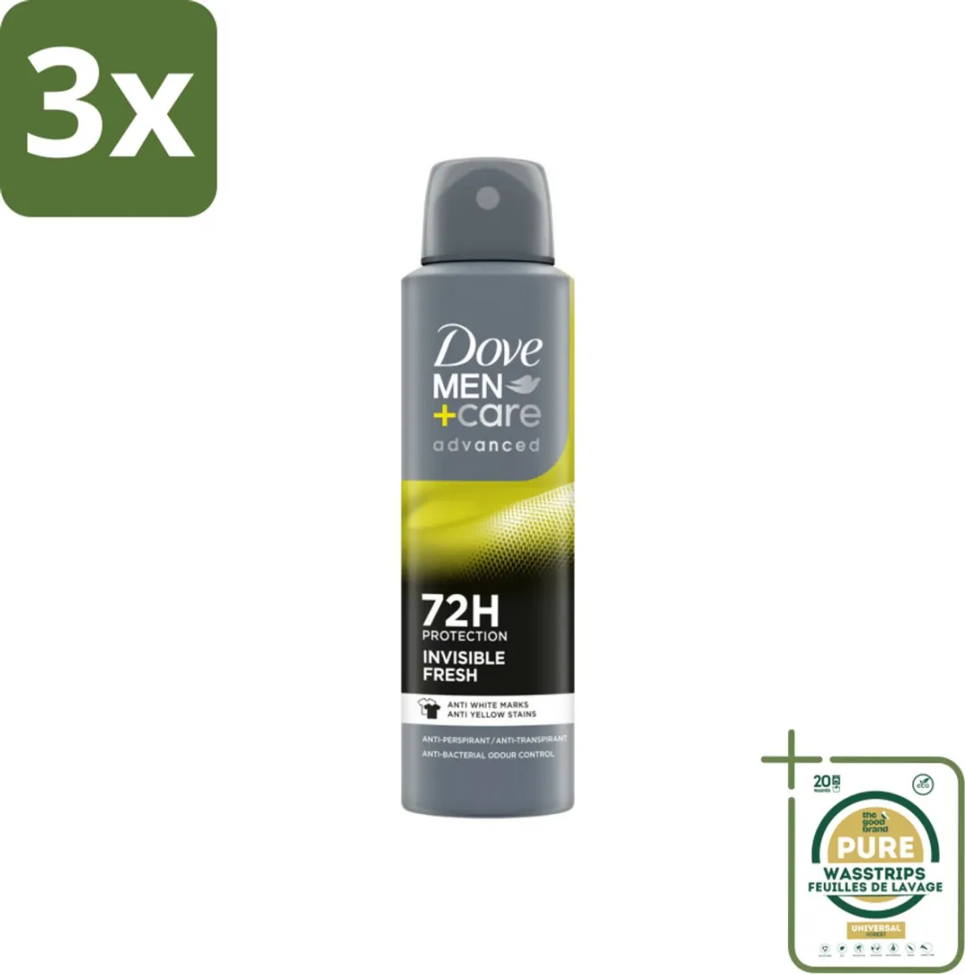 Dove Men+Care Deodorant Spray Invisible Fresh 450ml