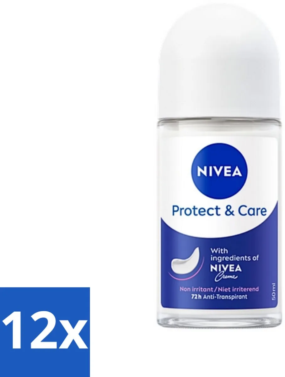 NIVEA Deodorant Roller Protect & Care 50ml