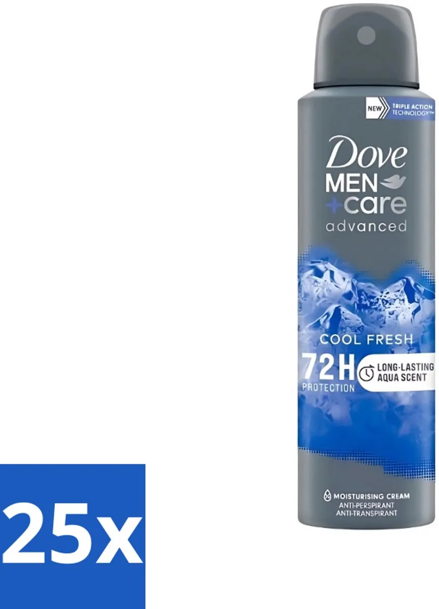 Dove Men+Care Cool Fresh Deodorant Spray 150ml