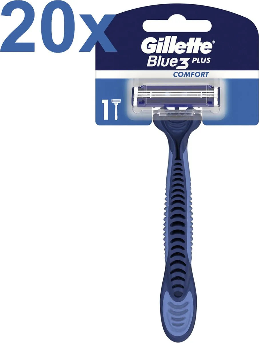 Gillette Blue3 Plus Comfort Wegwerpscheermesjes