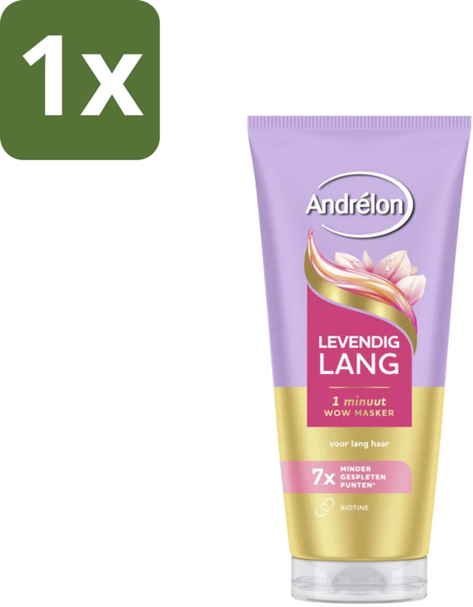 Andrélon Levendig Lang Haarmasker 180ml