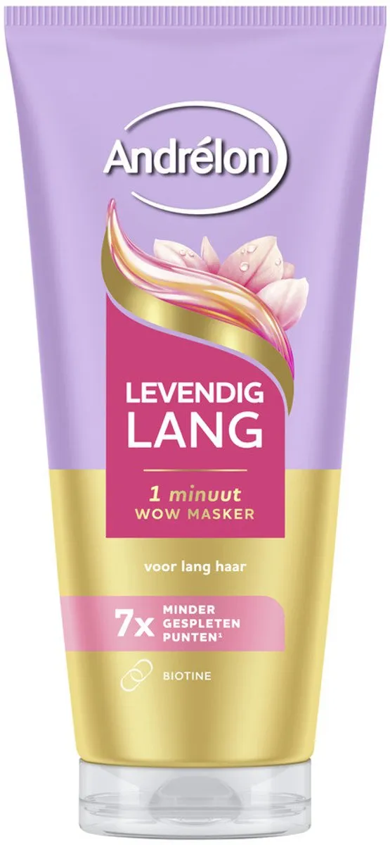 Andrélon Levendig Lang Haarmasker 180ml