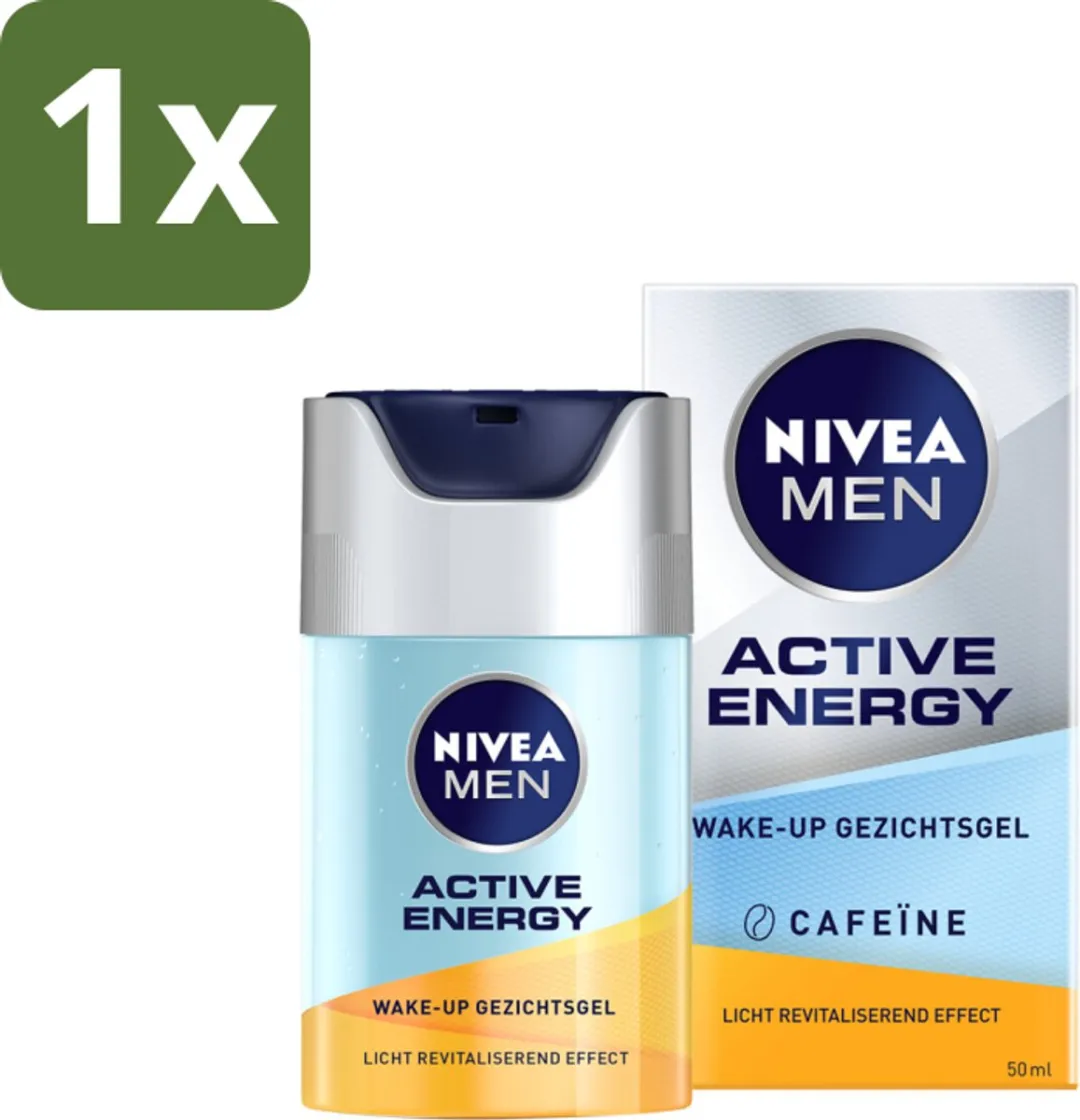 NIVEA MEN Active Energy Wake-up Gezichtsgel 50ml