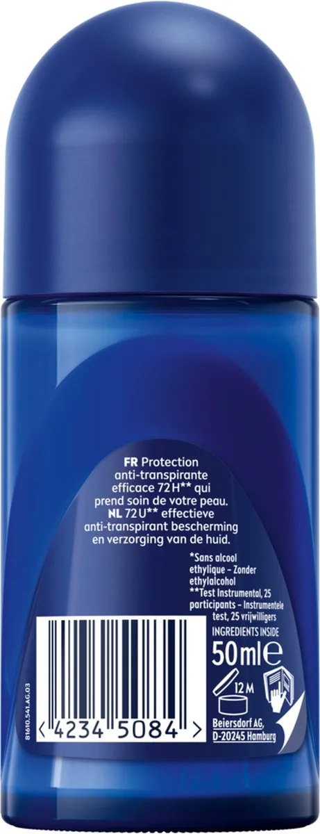 NIVEA MEN Dry Impact Anti-Transpirant Roller 100ml - 2 Stuks