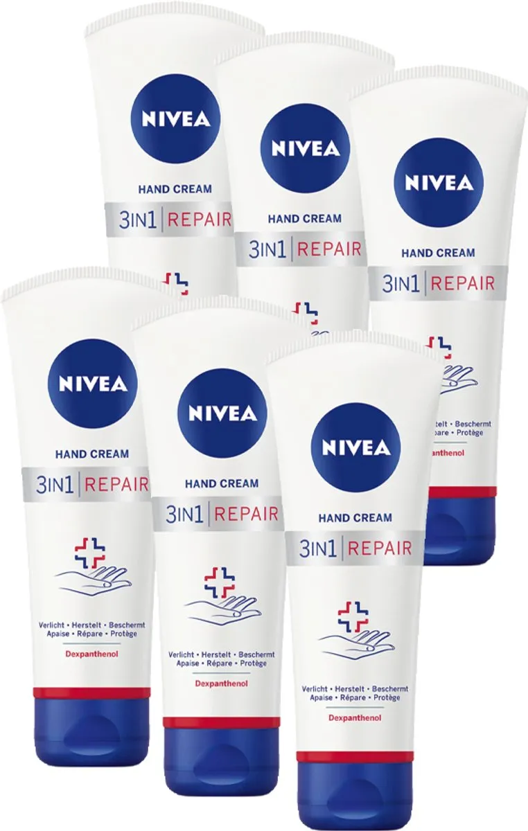 NIVEA 3-in-1 Repair Handcrème