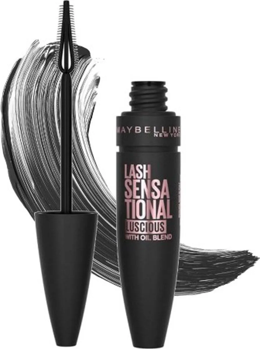 Maybelline New York Lash Sensational Mascara - 6x 6ml Zwart