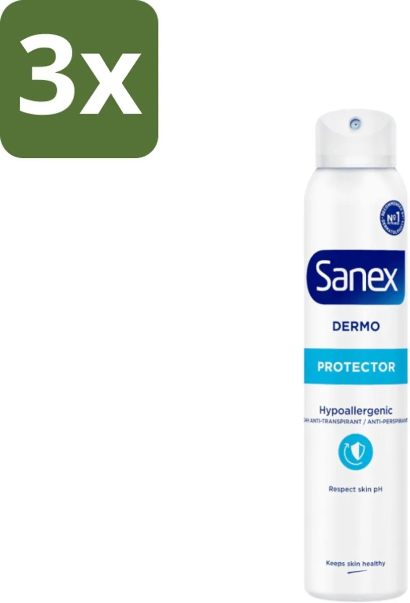 Sanex Dermo Deodorant Spray Hypoallergeen 450ml
