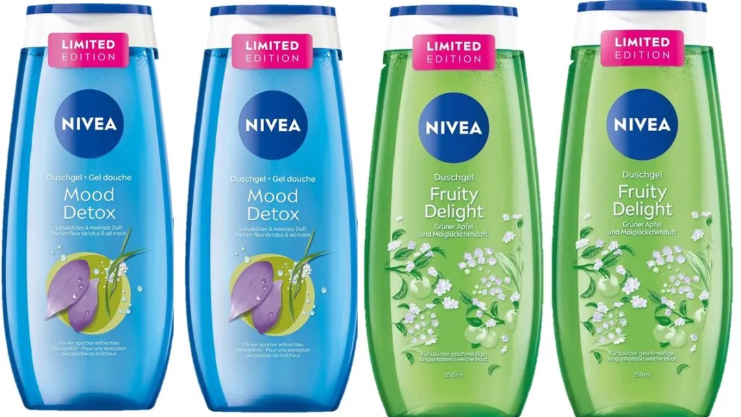 NIVEA Mood Detox & Fruity Delight Douchegel 1000ml