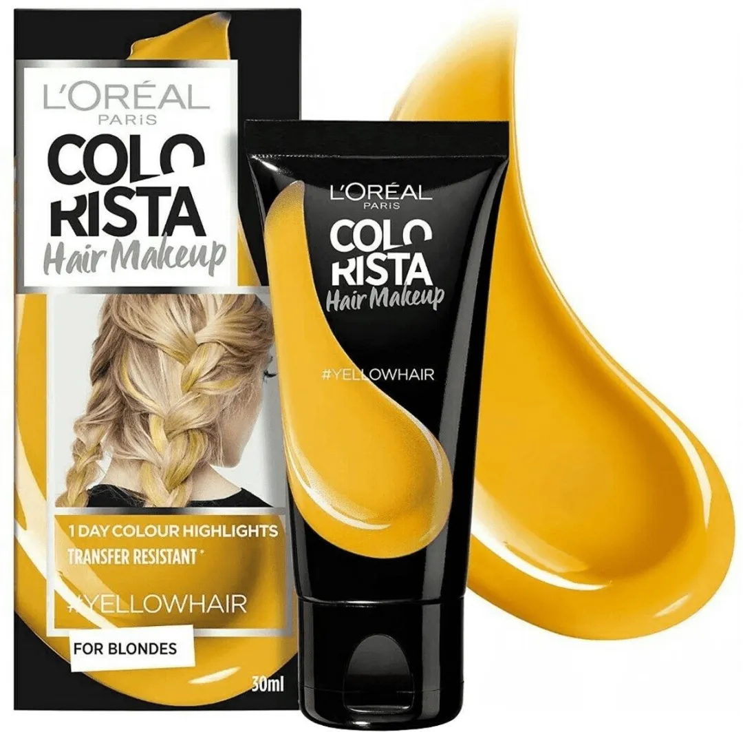 L'Oréal Paris Colorista Haarkleur Geel 2x30ml