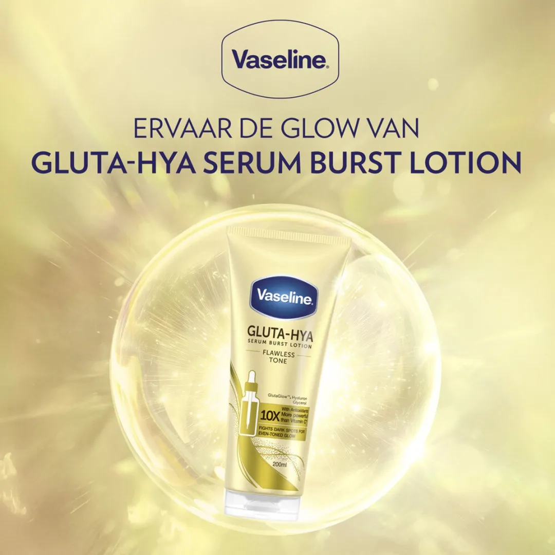 Vaseline Gluta-Hya Serum 600ml - 3 Stuks