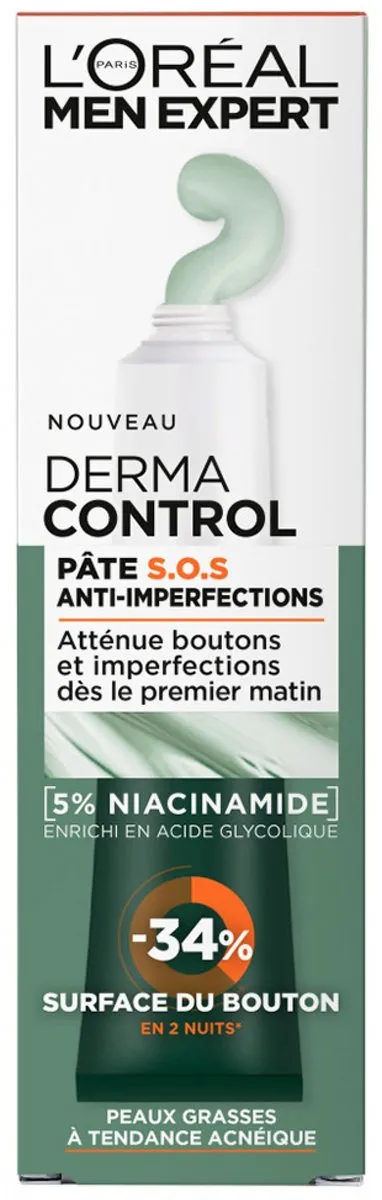 L'Oréal Paris Men Expert Derma Control S.O.S Anti-Imperfection Paste 45ml