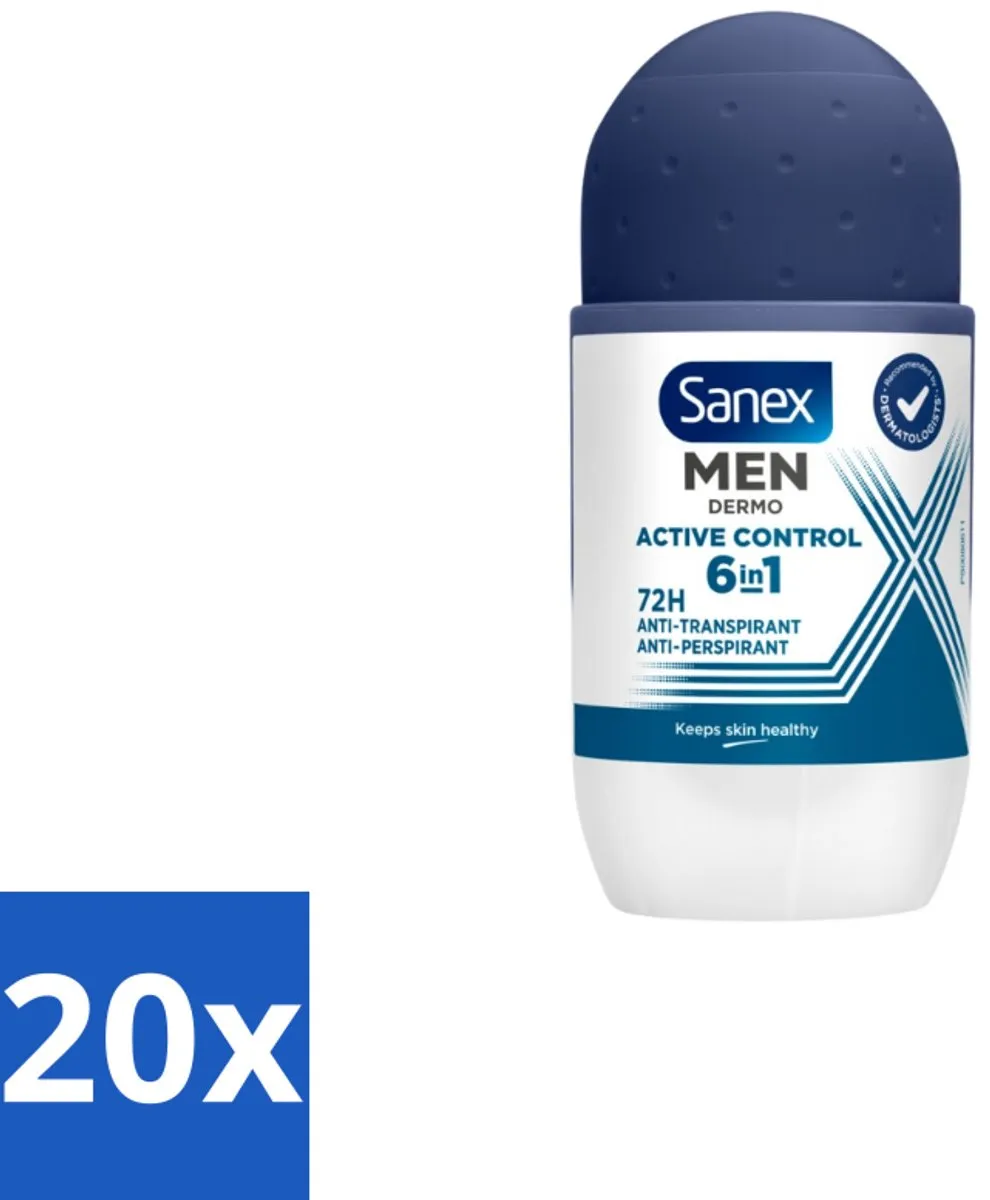 Sanex Men Active Control Deodorant Roller 53ml