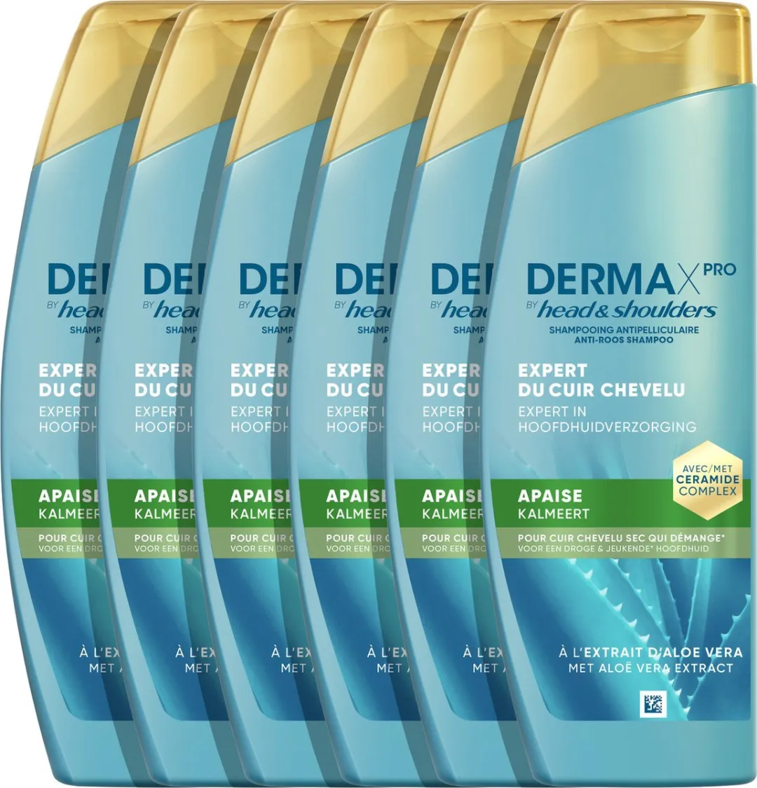 Head & Shoulders DERMAxPRO Anti-roos Shampoo 6x400ml