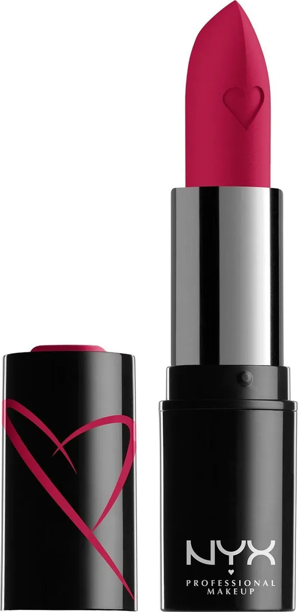 NYX Shout Loud Satin Lipstick Cherry Charm - 3,5 g