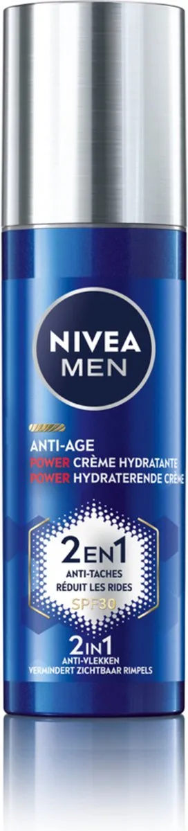 NIVEA MEN Anti-Age Power Hydraterende Crème 3x50ml - SPF 30