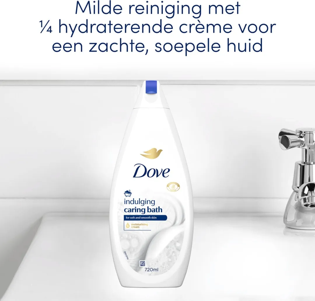 Dove Caring Bath Indulging Cream - 6x720ml