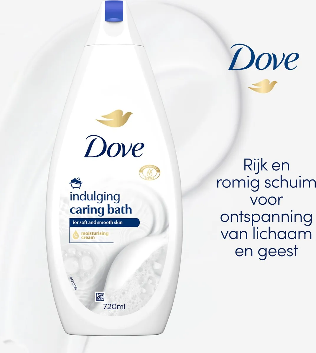 Dove Caring Bath Indulging Cream - 6x720ml
