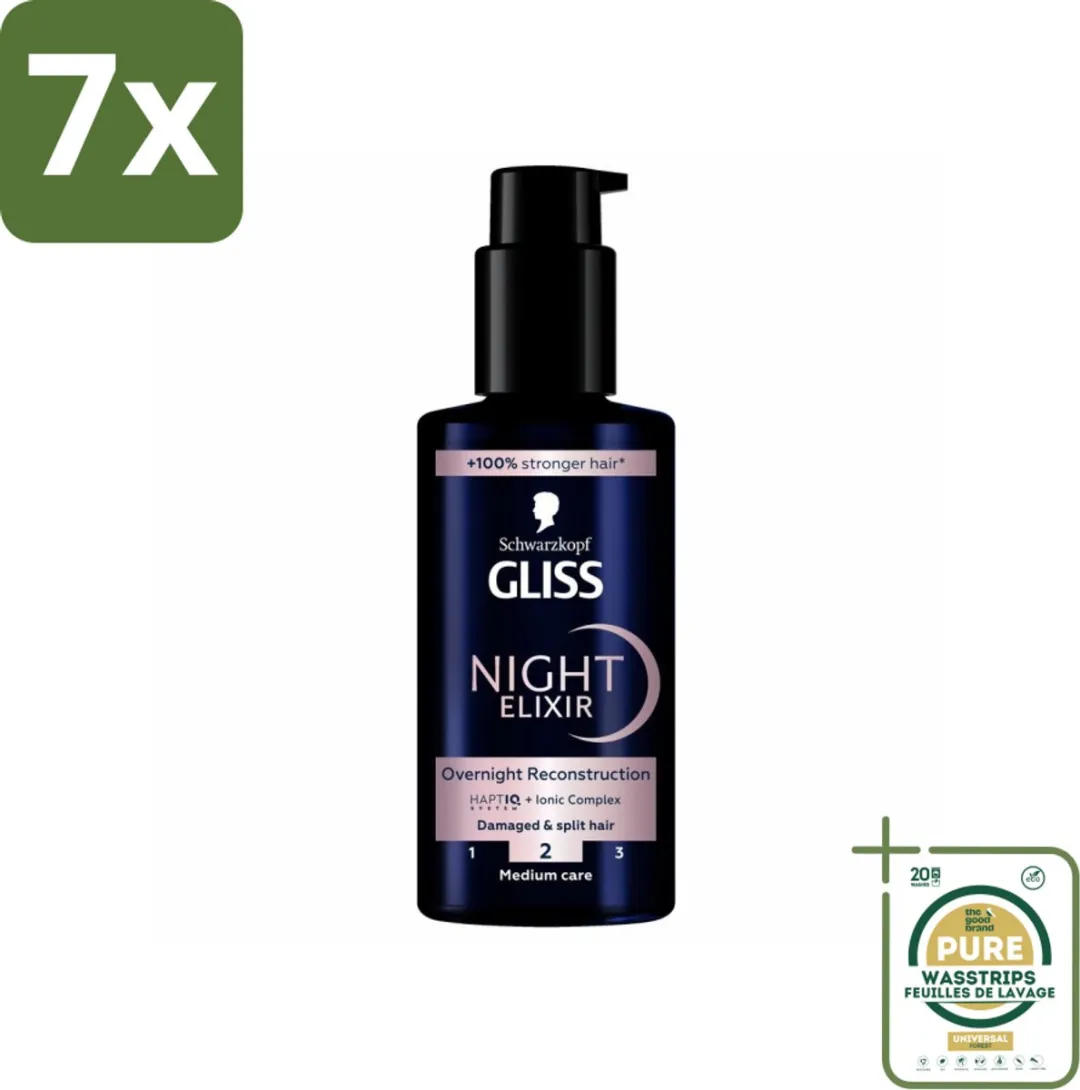 Schwarzkopf Gliss Night Elixer Overnight Haarserum 100ml