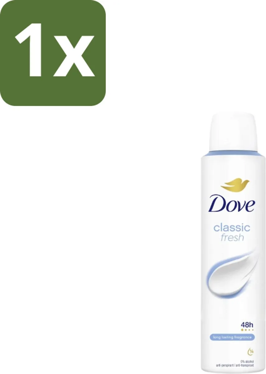 Dove Classic Fresh Deodorant Spray 200ml