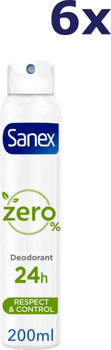 Sanex Zero% Deodorant Spray 200ml