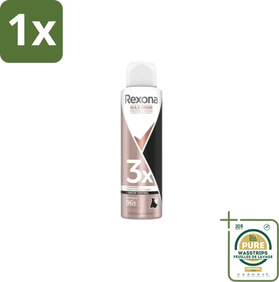 Rexona Deodorant Spray Maximum Protection Invisible 150ml