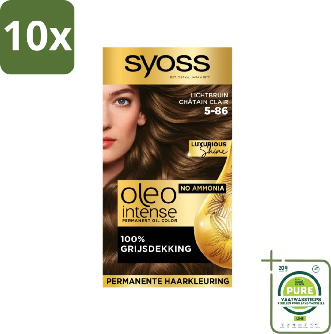 SYOSS Oleo Intense Haarverf 5-86 Lichtbruin