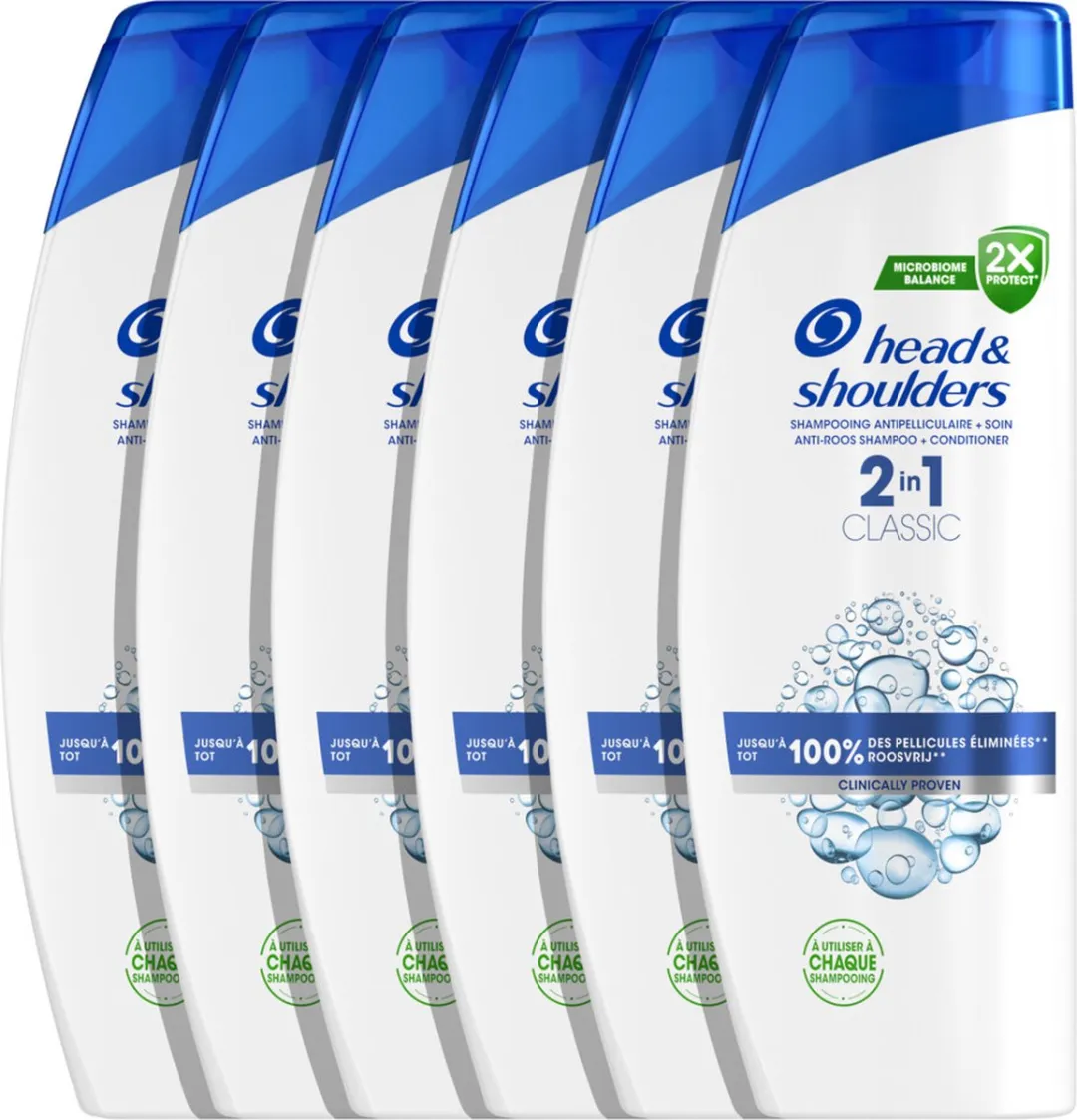 Head & Shoulders 2in1 Classic - 6x400ml - afbeelding 6 van 6