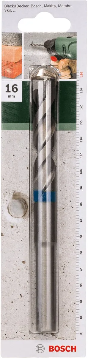 Bosch Betonboor ISO 5468 16mm x 100mm - Metaal - 1 Stuk
