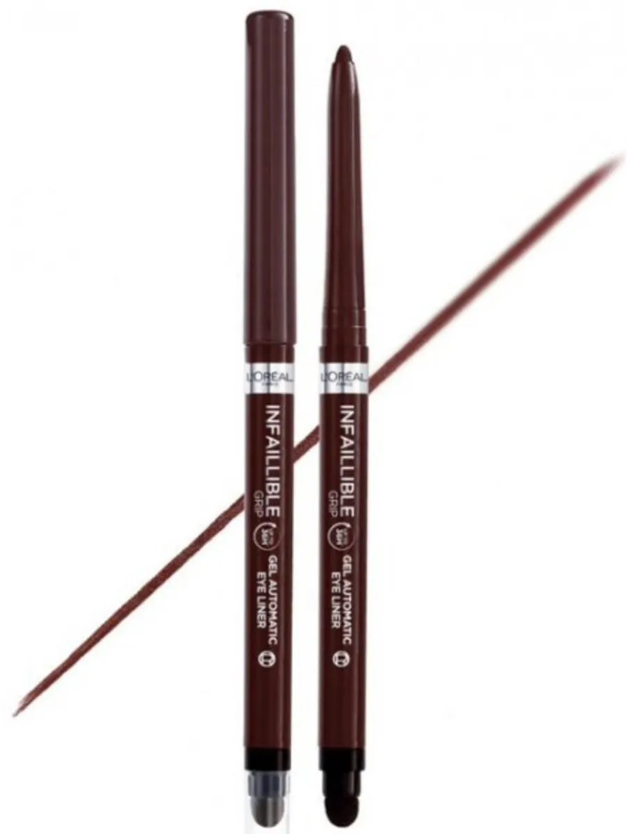 L'Oréal Paris Infallible 36H Grip Gel Automatic Eyeliner 004 Brown Denim - 5g - afbeelding 6 van 6