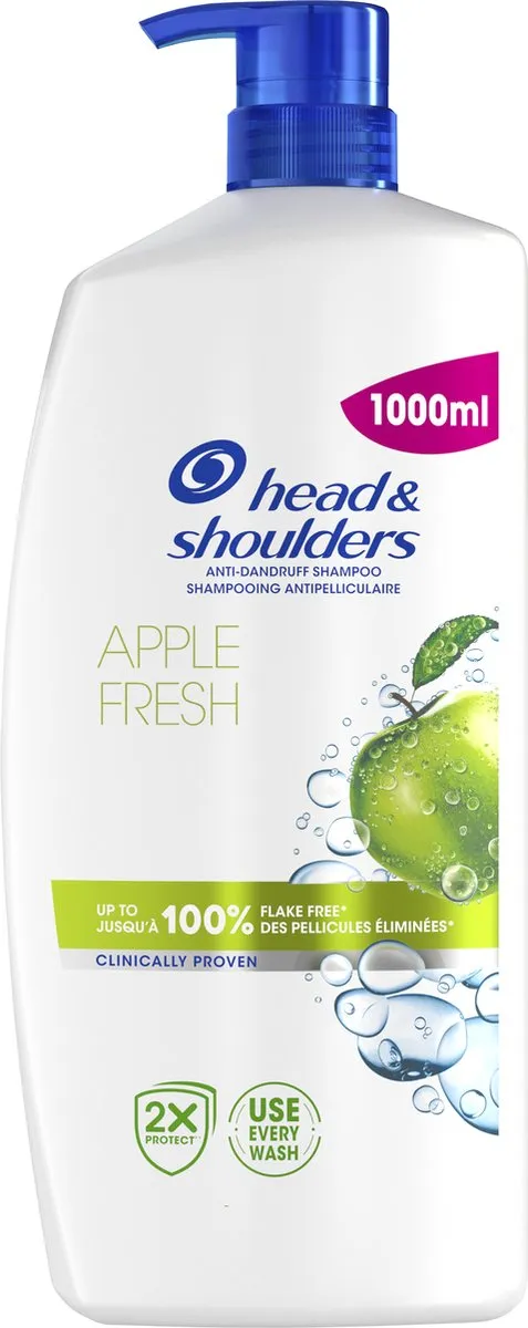 Head & Shoulders Apple Fresh Anti-Roos Shampoo 1000ml
