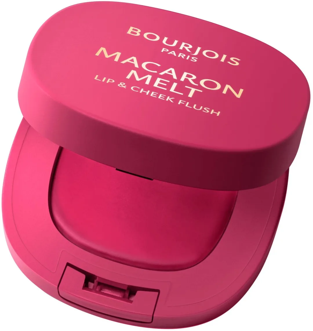 Bourjois Macaron Melt Lip & Cheek Flush 004 Pink Guava