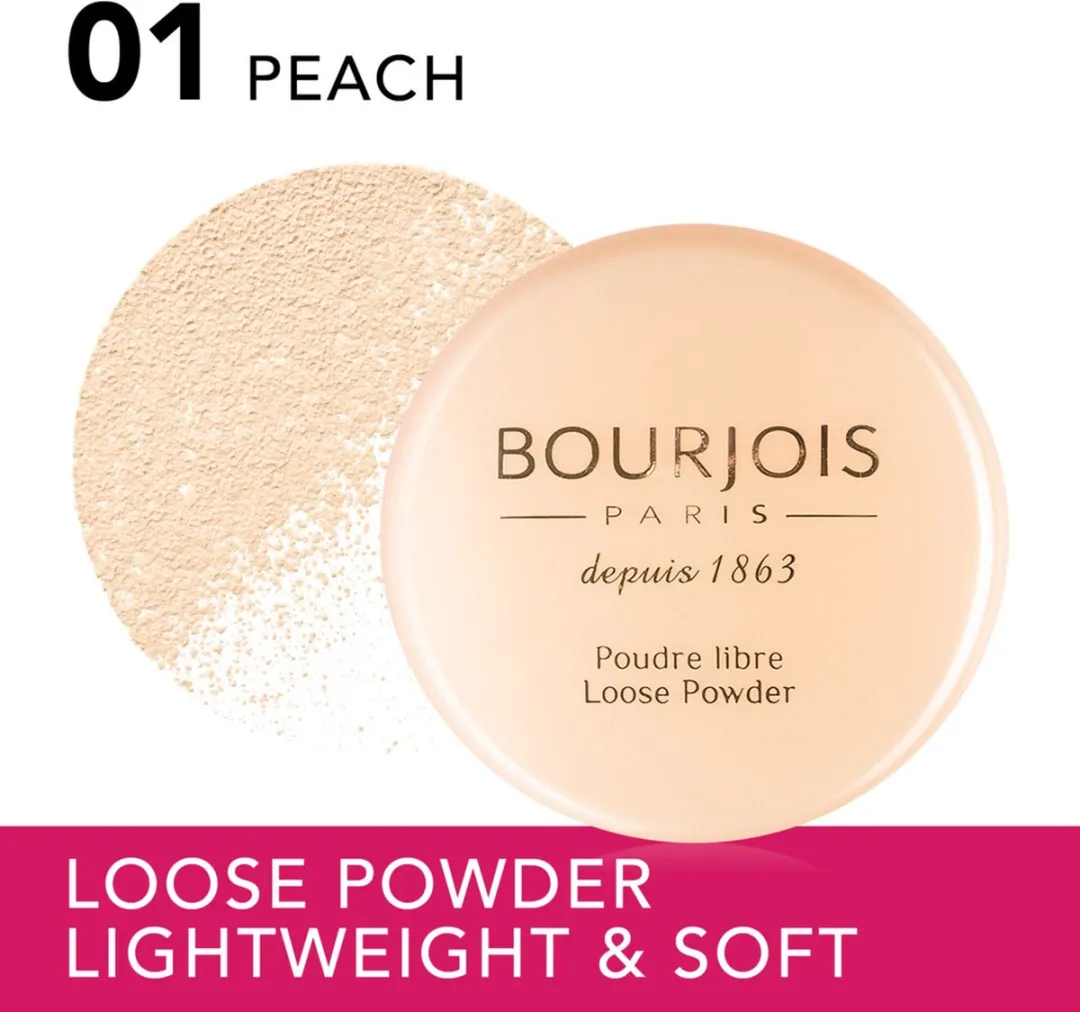 Bourjois Losse Poeder 01 Peach - 30ml