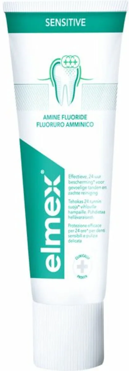 Elmex Sensitive Tandpasta 75ml - 4 Stuks