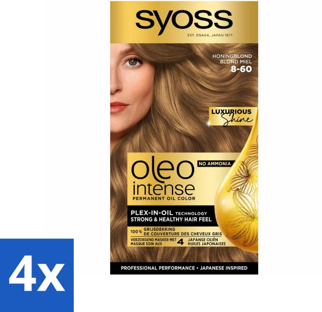 SYOSS Oleo Intense 8-60 Honing Blond Haarverf