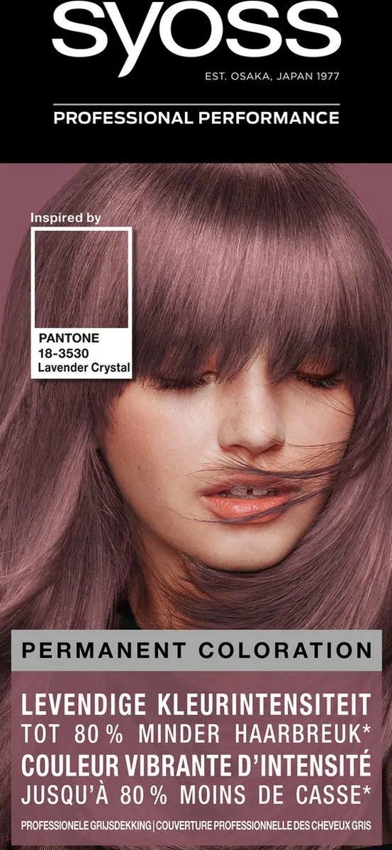 SYOSS Colors Pantone Haarverf Lavender Crystal 115ml