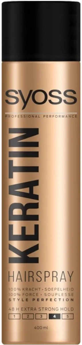 SYOSS Keratin Haarspray 400ml - afbeelding 6 van 6
