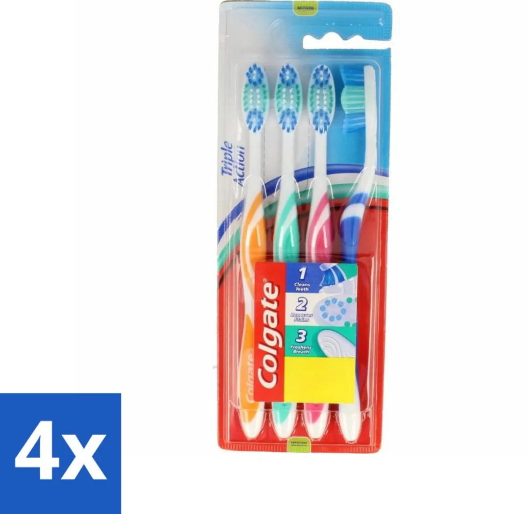 Colgate Triple Action Tandenborstels Medium