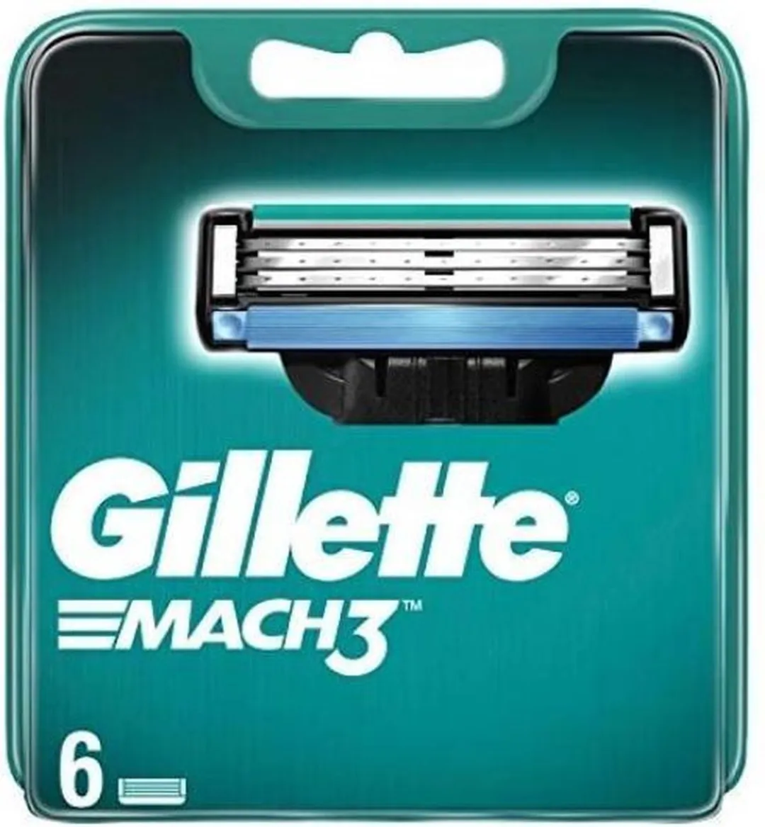 Gillette Mach3 Scheermesjes - 6 Stuks