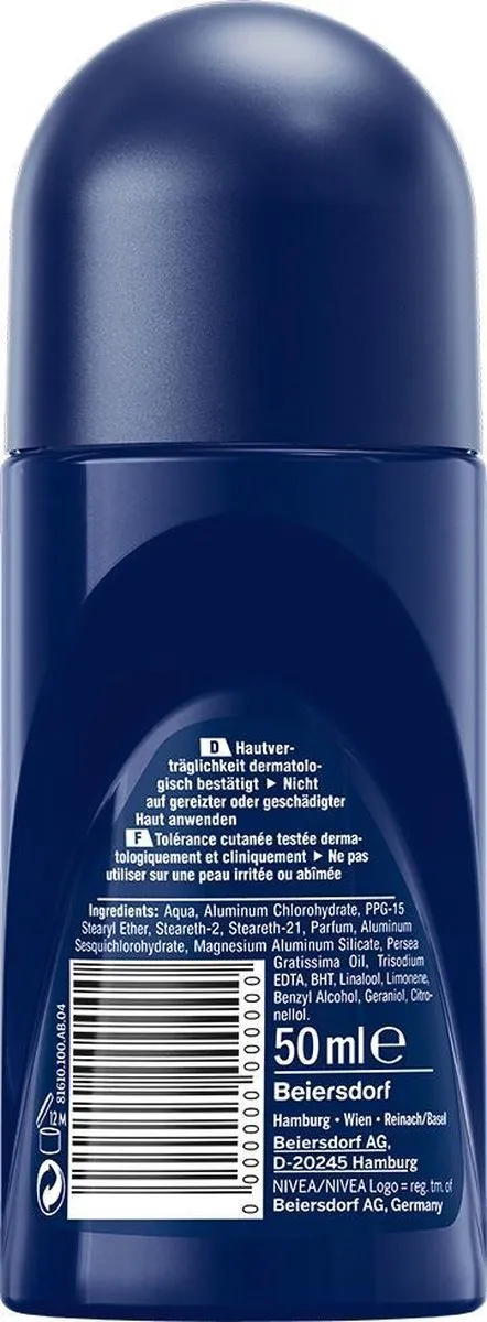 NIVEA Men Deodorant Roll-On Dry Impact 50ml