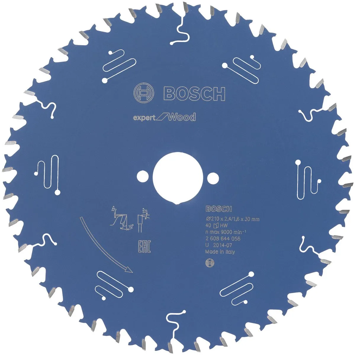 Cirkelzaagblad expert for Wood 190x30x2.6/1.6x24 T