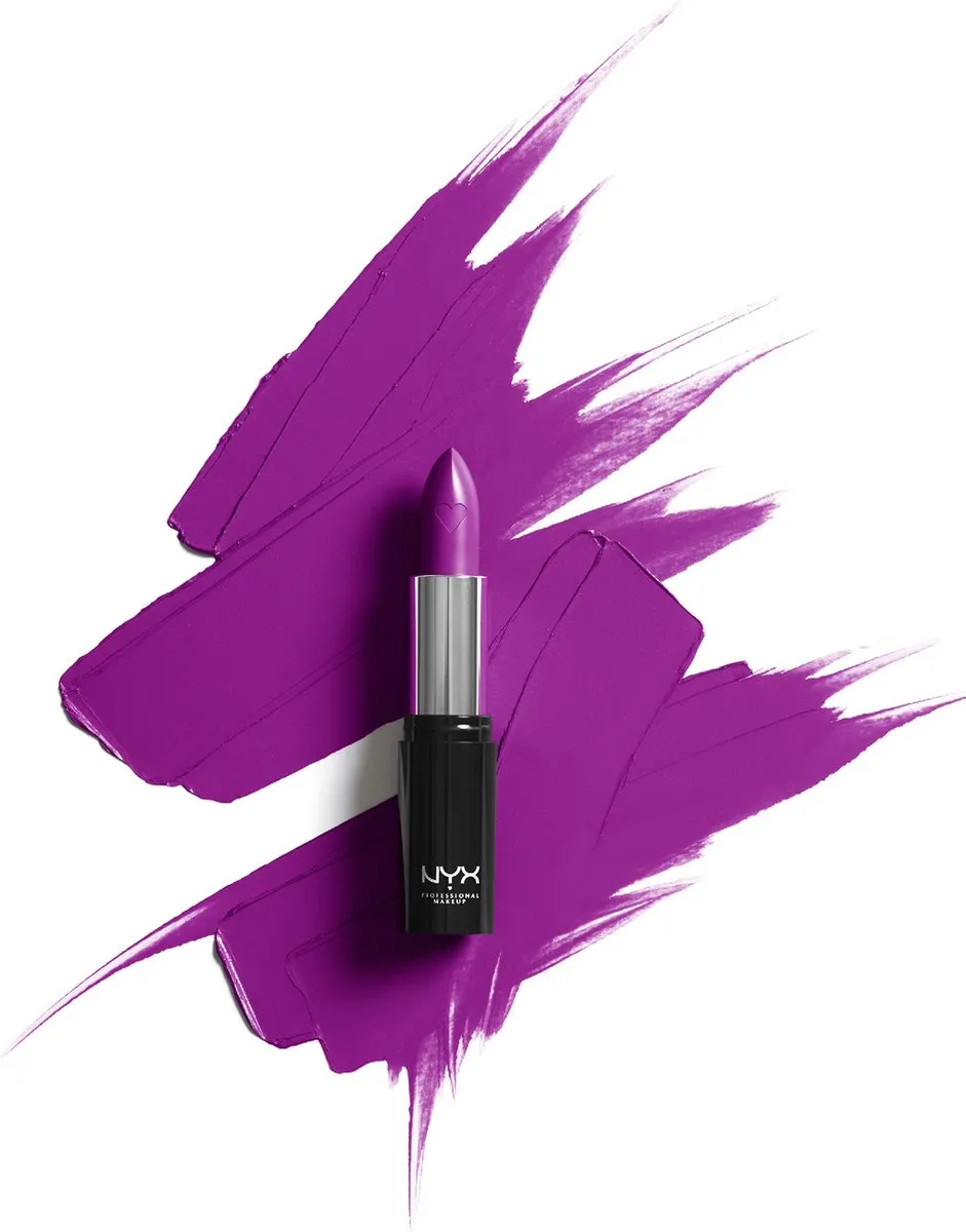 NYX ShoutLoud Satin Lipstick Emotion - Paars 3.5g