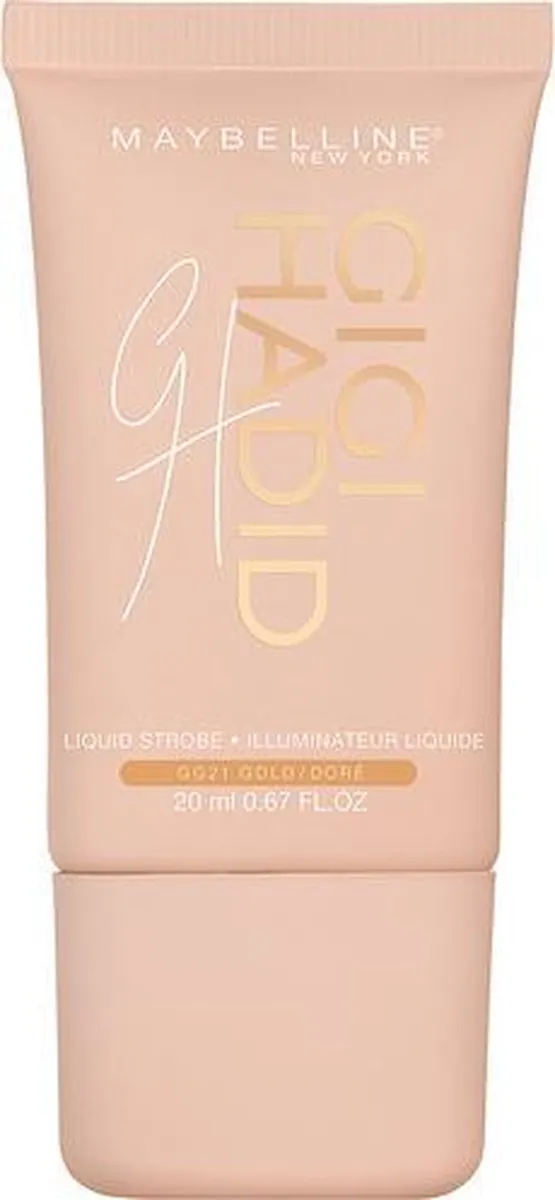Maybelline Gigi Hadid Liquid Strobe 21 Gold - 20ml