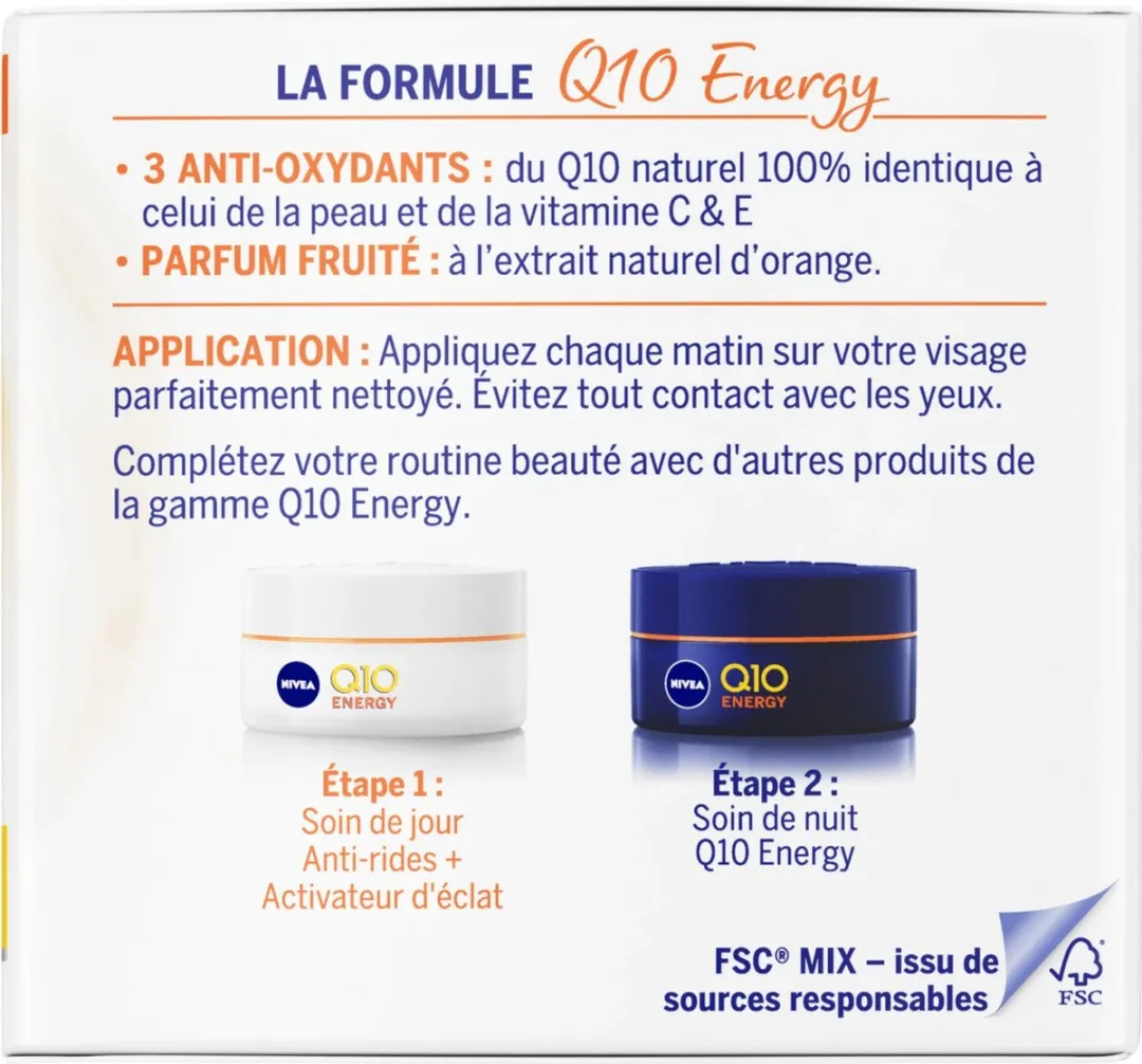 NIVEA Dagcreme Q10Plus Anti-Rimpel 50ml