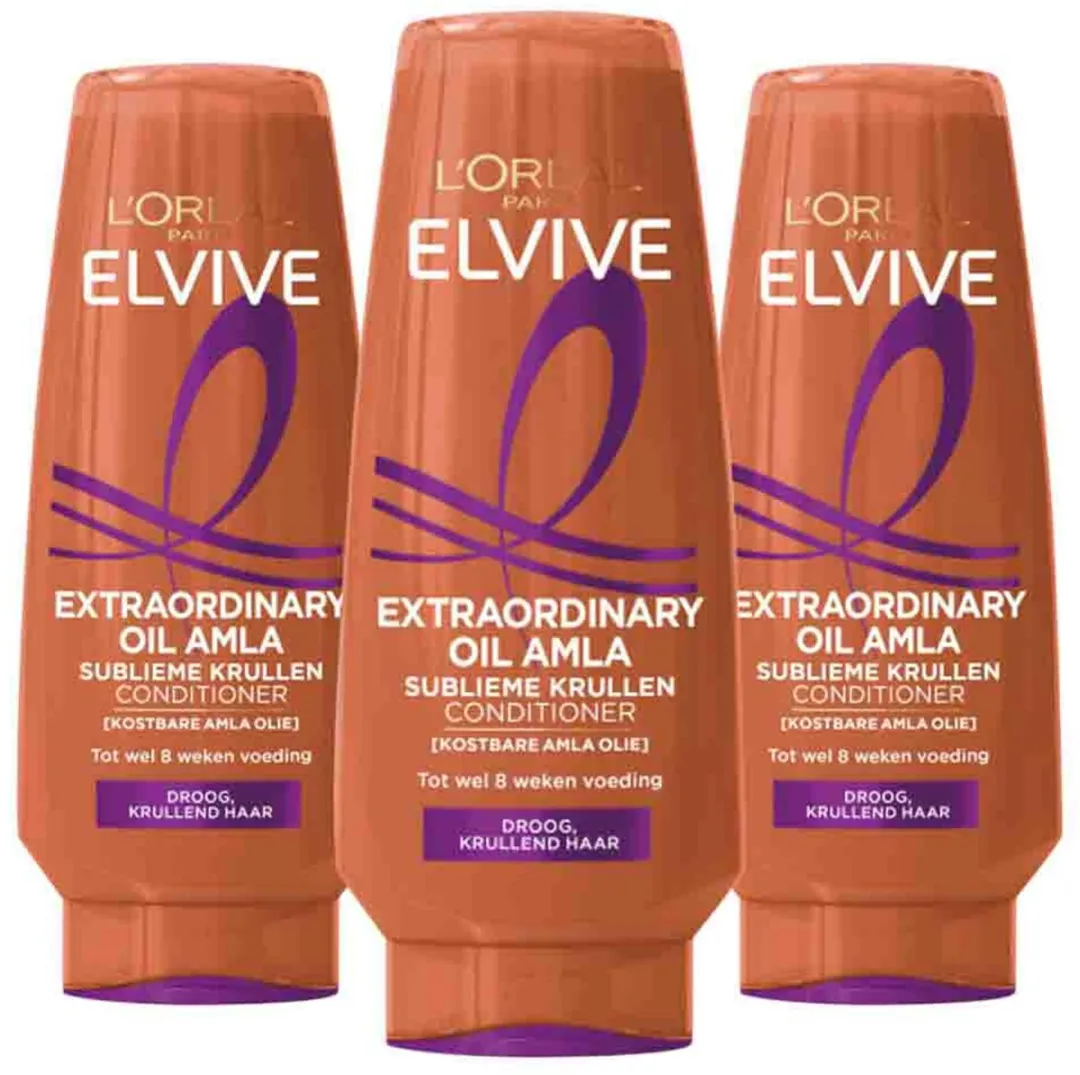 L'Oréal Paris Elvive Extraordinary Oil Conditioner 3x200ml