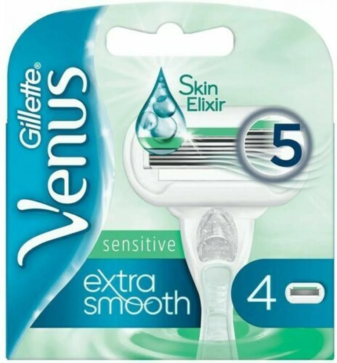 Gillette Venus Scheermesjes Deluxe Smooth Sensitive 5-Blad