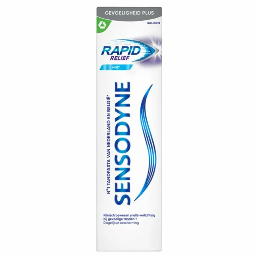 Sensodyne Rapid Relief Tandpasta 75ml - 15 Stuks