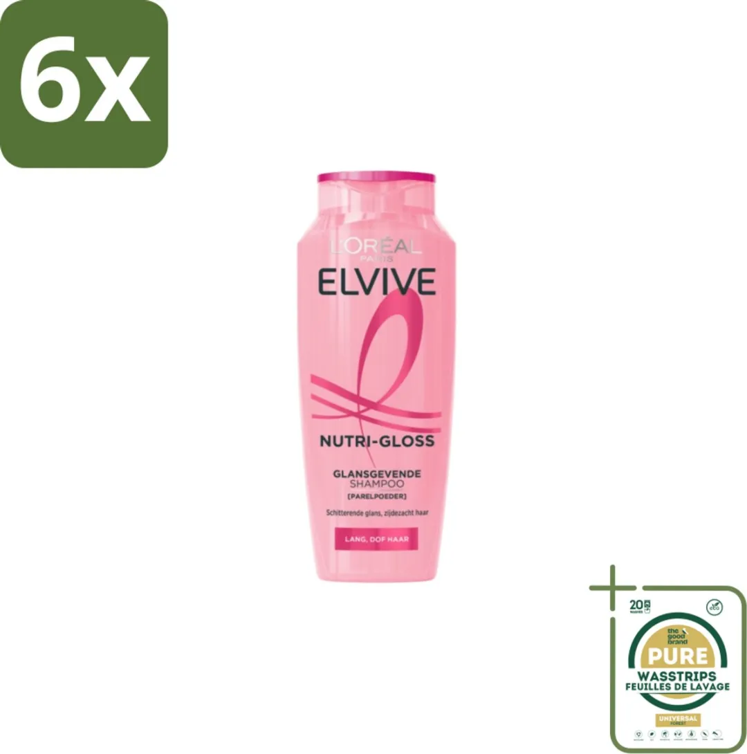 L'Oréal Paris Elvive Nutri Gloss Shampoo 1200ml