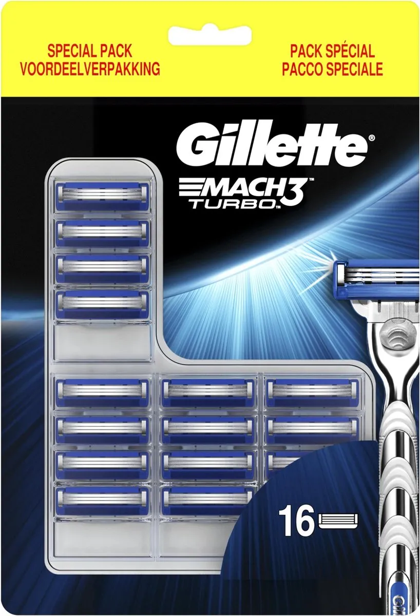 Gillette Mach3 Turbo Scheermesjes