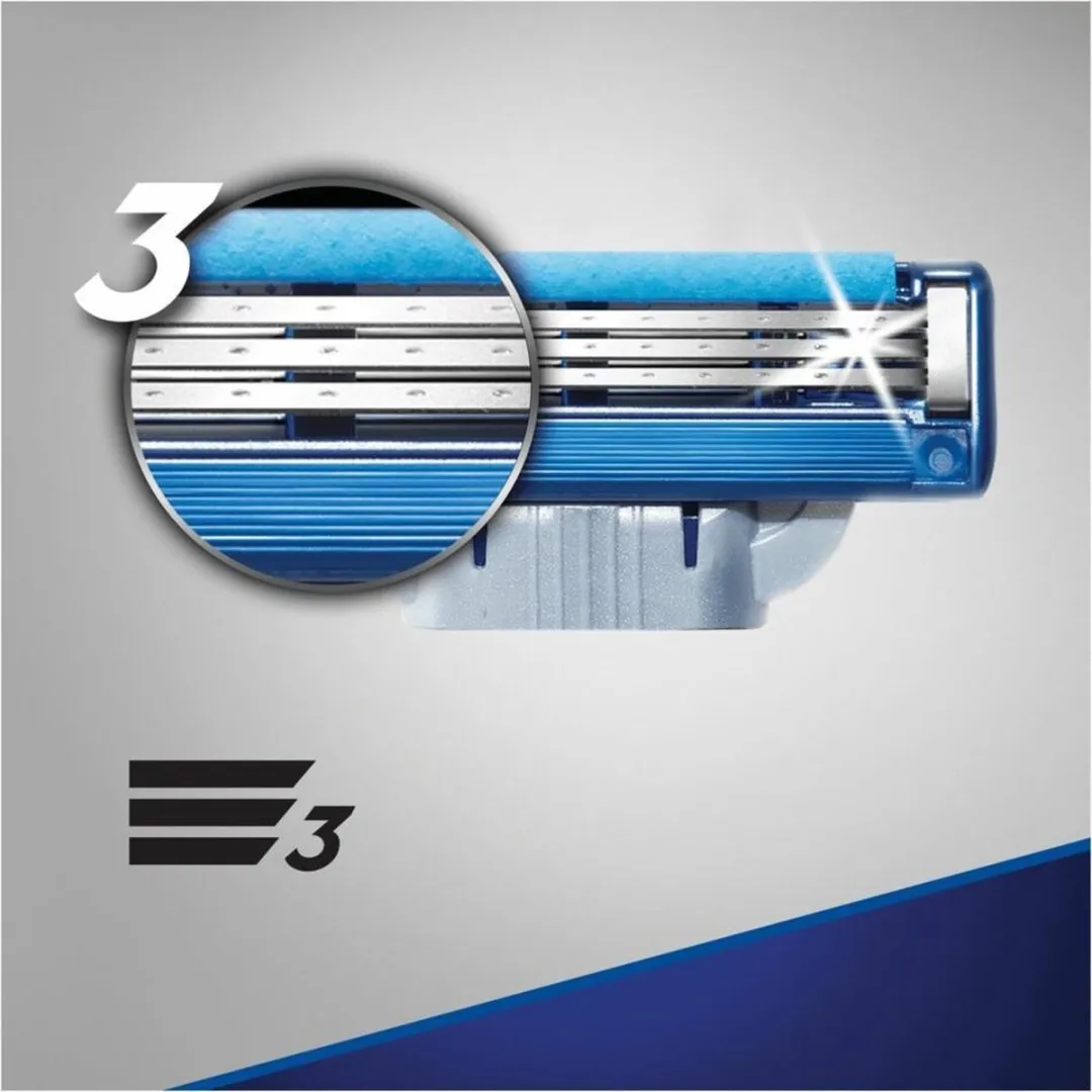 Gillette Mach3 Turbo Scheermesjes - 16 Stuks
